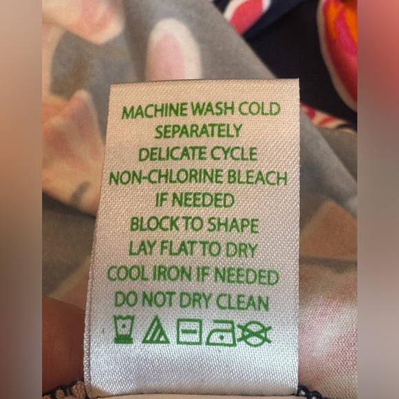 Lilly Pulitzer Sophie Dress Size XS Starfish Floral Navy Pink Preppy Resort - Picture 6 of 12